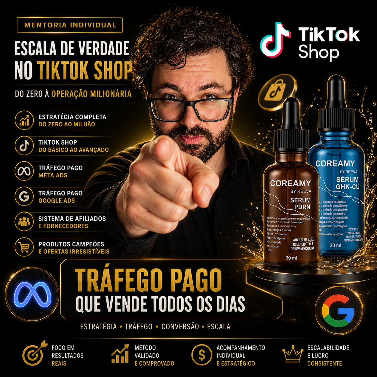 Mentoria Individual João Reis — TikTok Shop, Meta Ads e Google Ads
